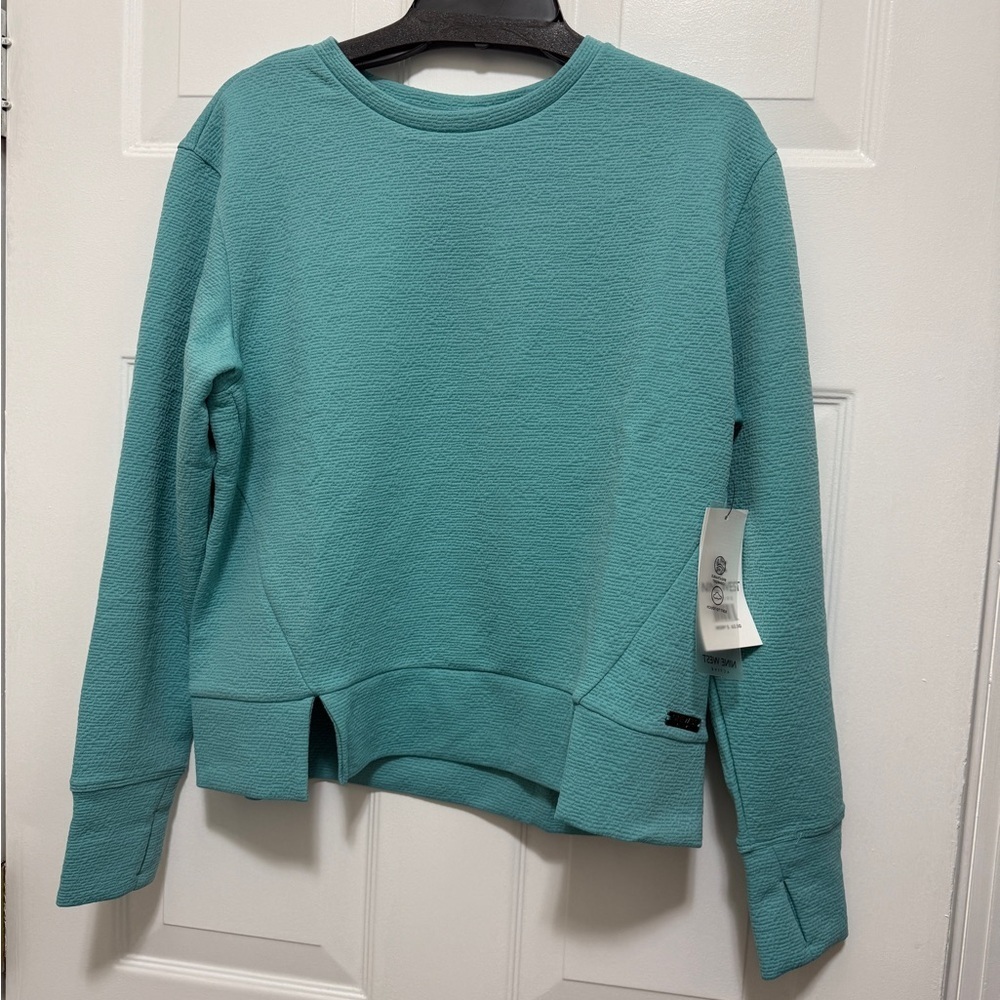 Nine West Aqua Textured Sport Tops. New with tags